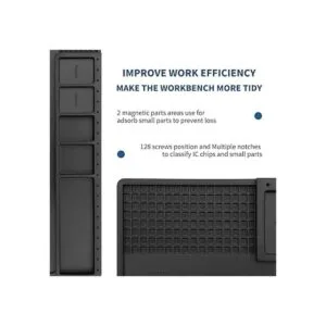 HTM202 Alfombrilla de soldadura de silicona negra_4