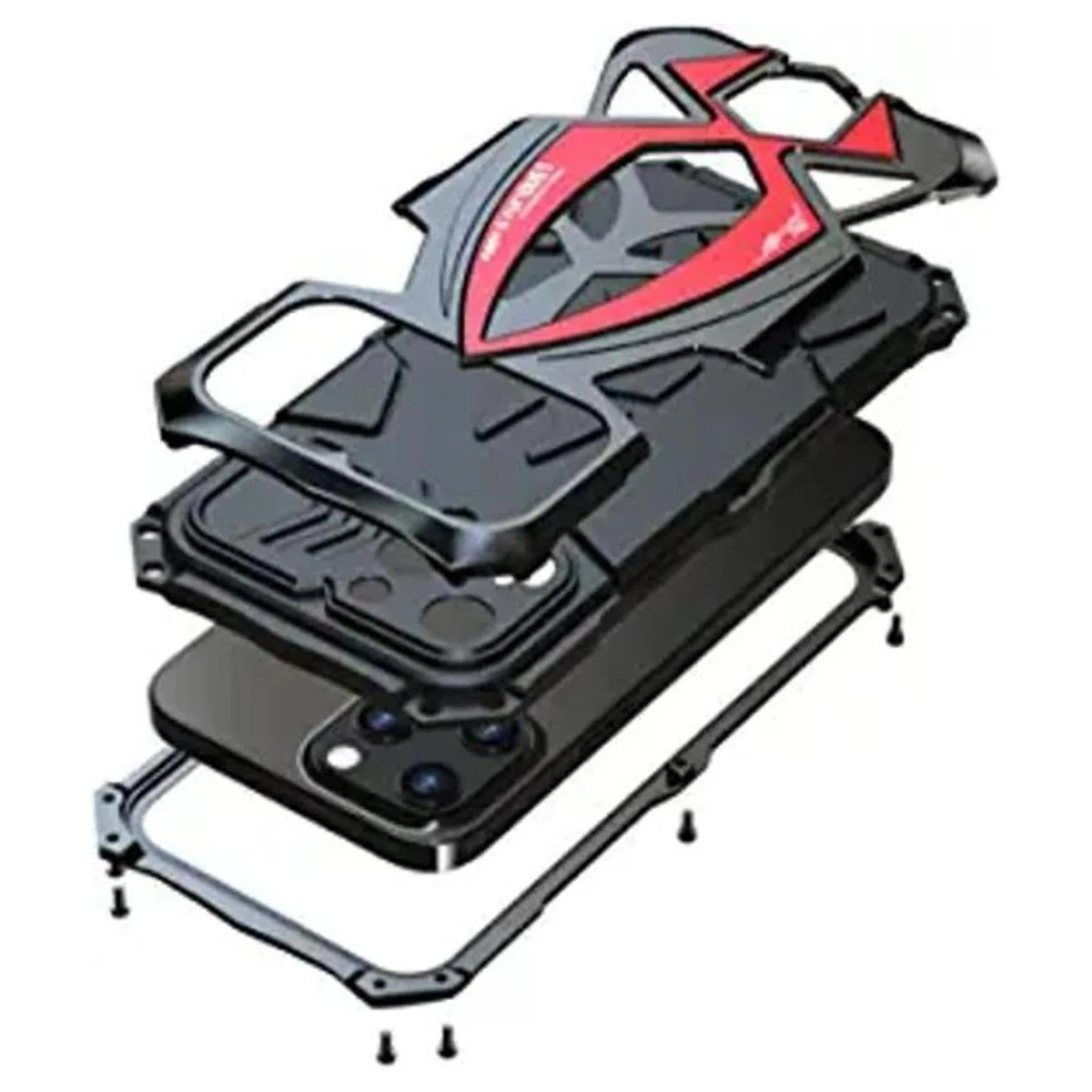 Metal Armor Funda compatible con iPhone 13 Pro Max de 6.7_1