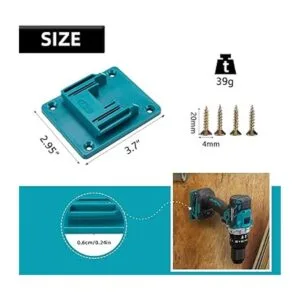 Paquete de 10 soportes de montaje para taladro apto para_2