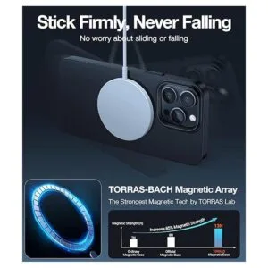 TORRAS Funda magnética ajustada diseñada para iPhone 14_3