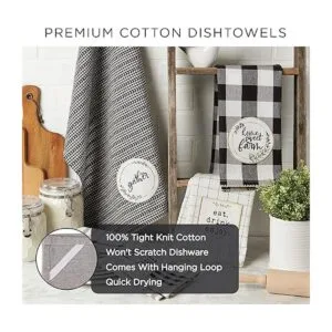 DII Cottontail Cottage Spring Kitchen Collection Juego de_6