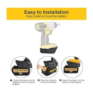 JYJZPB DCA1820 Adaptador de batería para herramientas_4