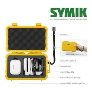 SYMIK A170GO2 Funda de transporte rígida impermeable para_2