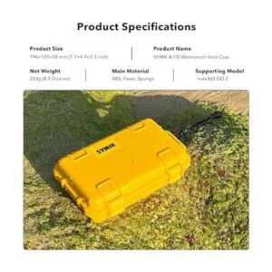 SYMIK A170GO2 Funda de transporte rígida impermeable para_3