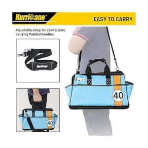 HURRICANE Bolsa de herramientas de boca ancha de 16_7