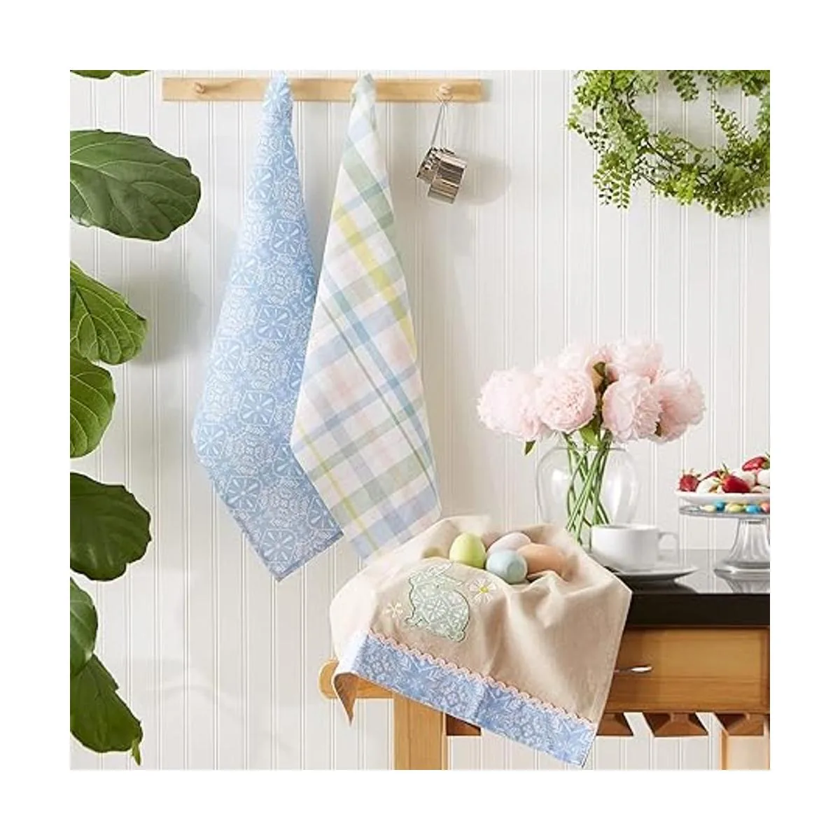 DII Cottontail Cottage Spring Kitchen Collection Juego de_5