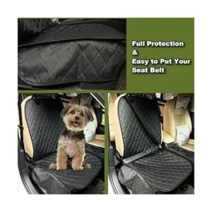 Paquete de 2 fundas de asiento delantero de automóvil para_6