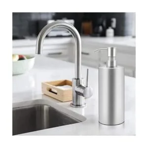 ARKTEK Dispensador de jabón grande de acero inoxidable_6