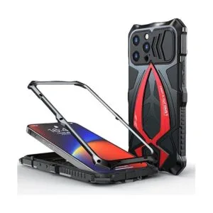 Metal Armor Funda compatible con iPhone 13 Pro Max de 6.7_2