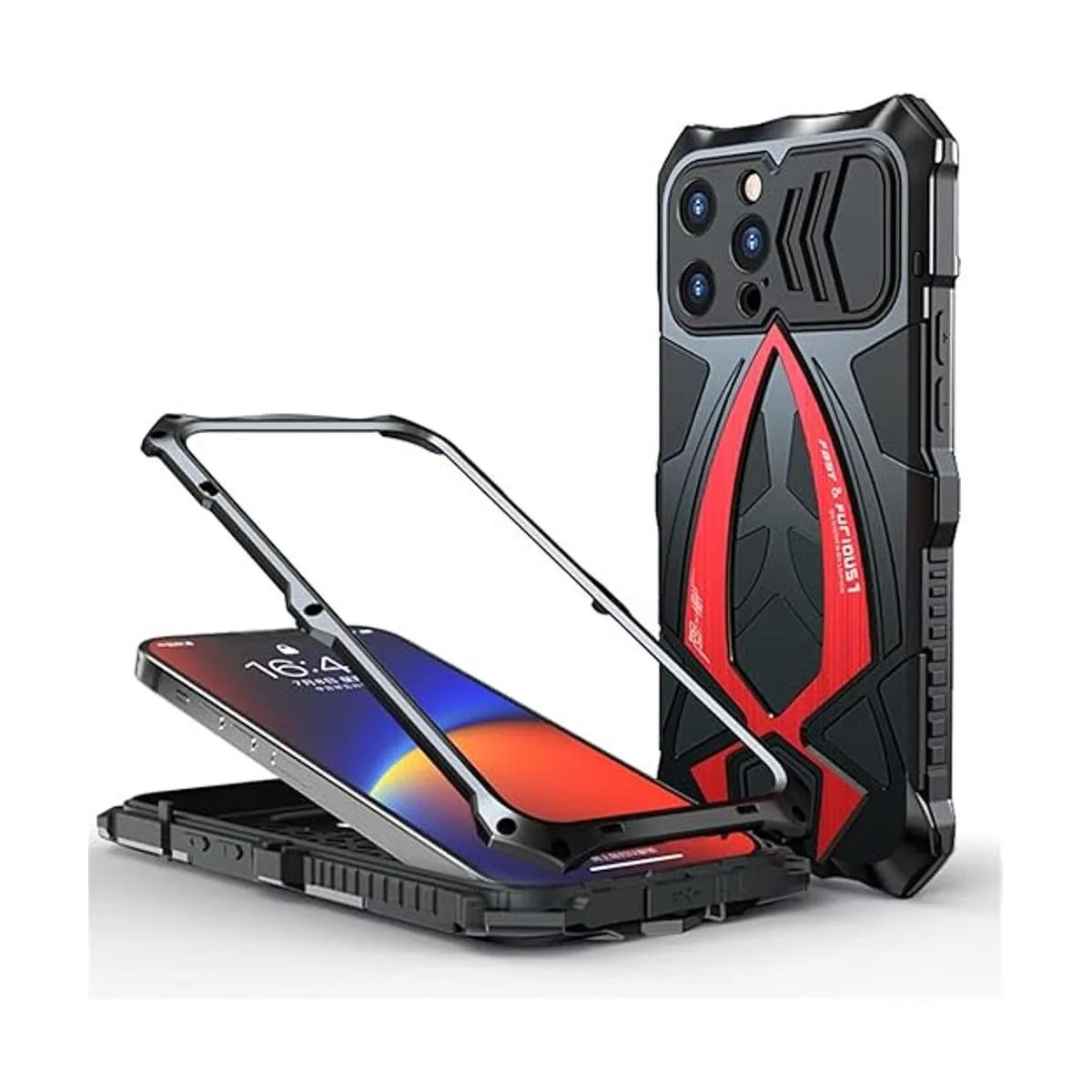 Metal Armor Funda compatible con iPhone 13 Pro Max de 6.7_2