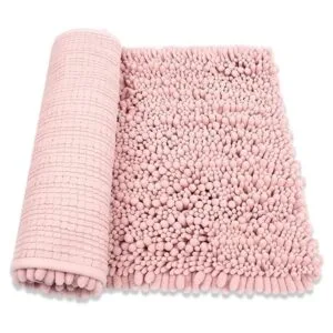 HomDSim Alfombra de baño lanuda de 20 x 32 pulgadas_1