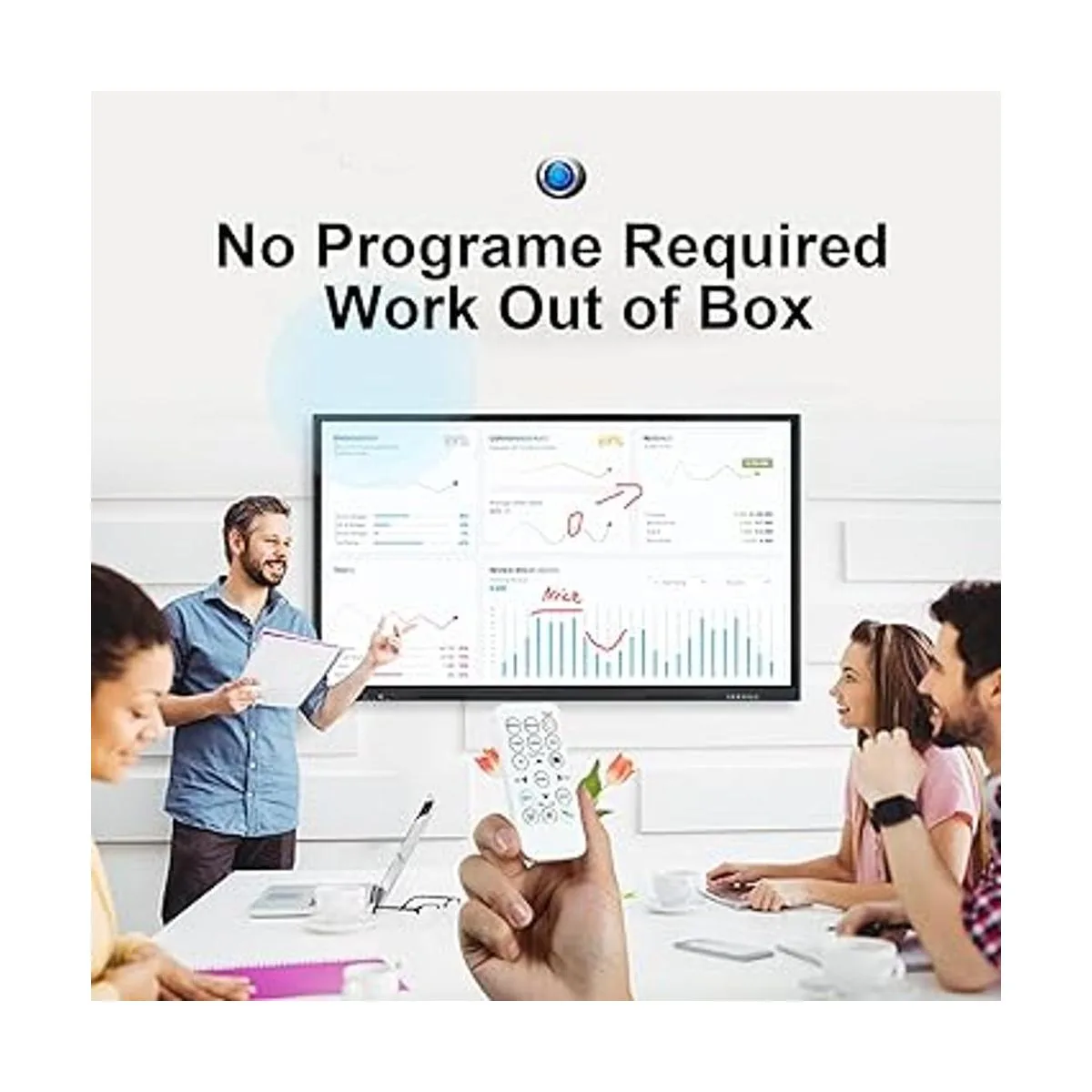 Proyector universal con control remoto para Optoma H112e_5