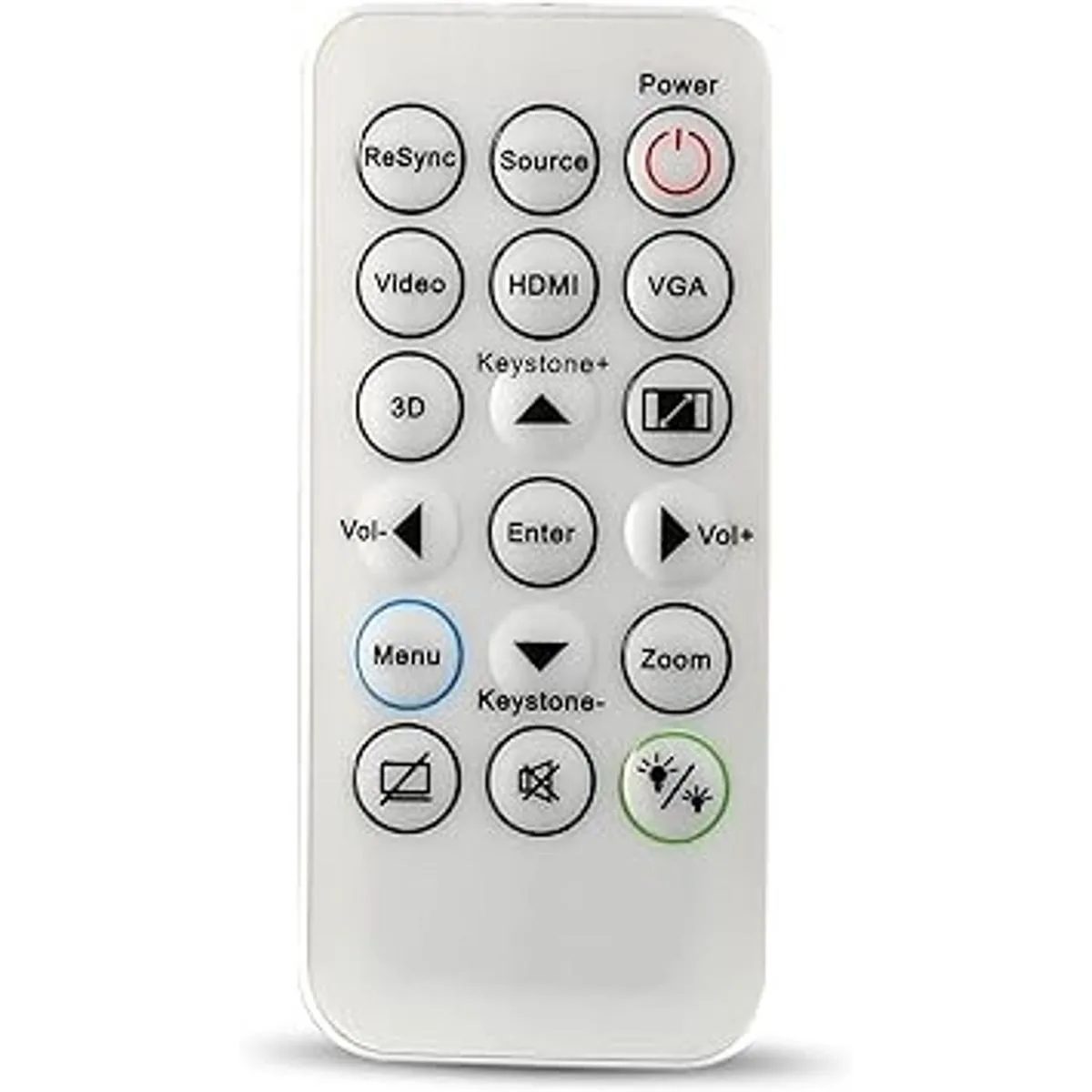 Proyector universal con control remoto para Optoma H112e_4