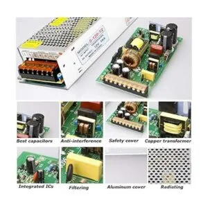 JOYLIT Adaptador de fuente de alimentación de 12 V 20 A_5