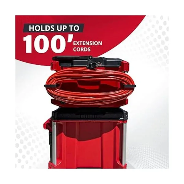 Organizador de cable de extensión negro compatible con la_5
