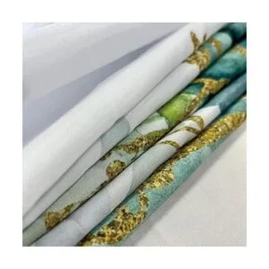 Wathon Cortina de ducha botánica con versículo de la_5