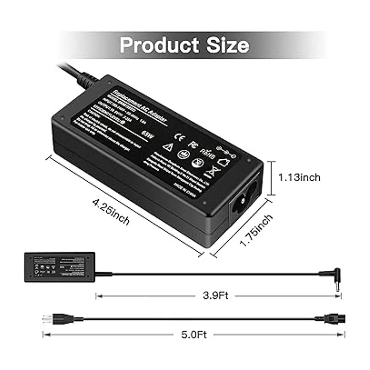 Cargador adaptador de corriente alterna de repuesto de_3