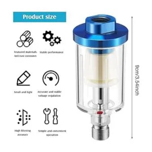 Paquete de 6 mini filtros separadores de aceite de agua_2