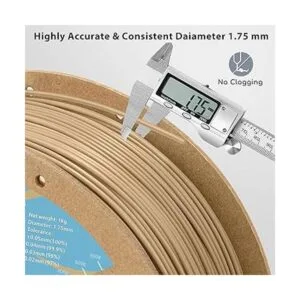 DURAMIC 3D Filamento PLA mate de 0.069 in beige carrete_3