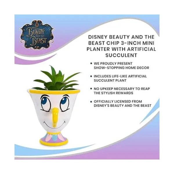 Silver Buffalo Disney Beauty and The Beast Chip Mini_7
