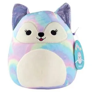 Squishmallow Felexine The Rainbow Fox Peluche oficial_1