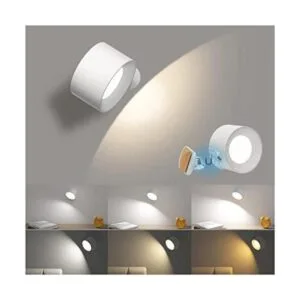 Lámpara de pared con pilas lámpara de pared LED con_1