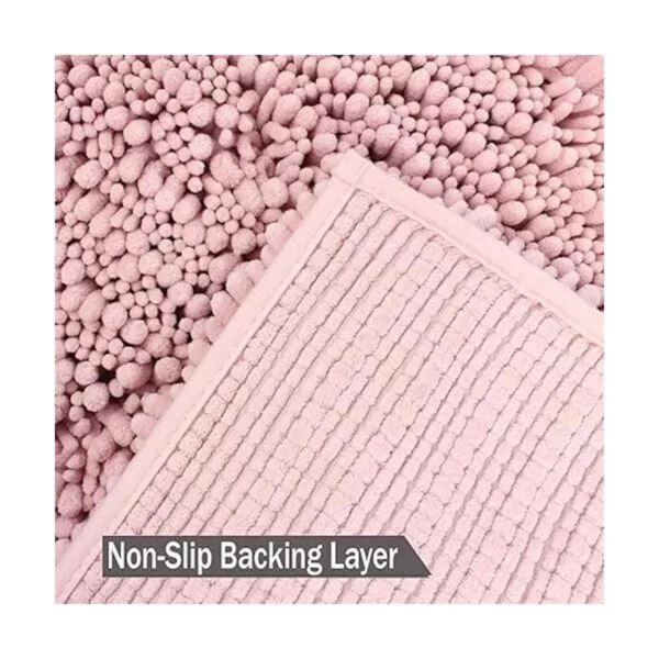 HomDSim Alfombra de baño lanuda de 20 x 32 pulgadas_5