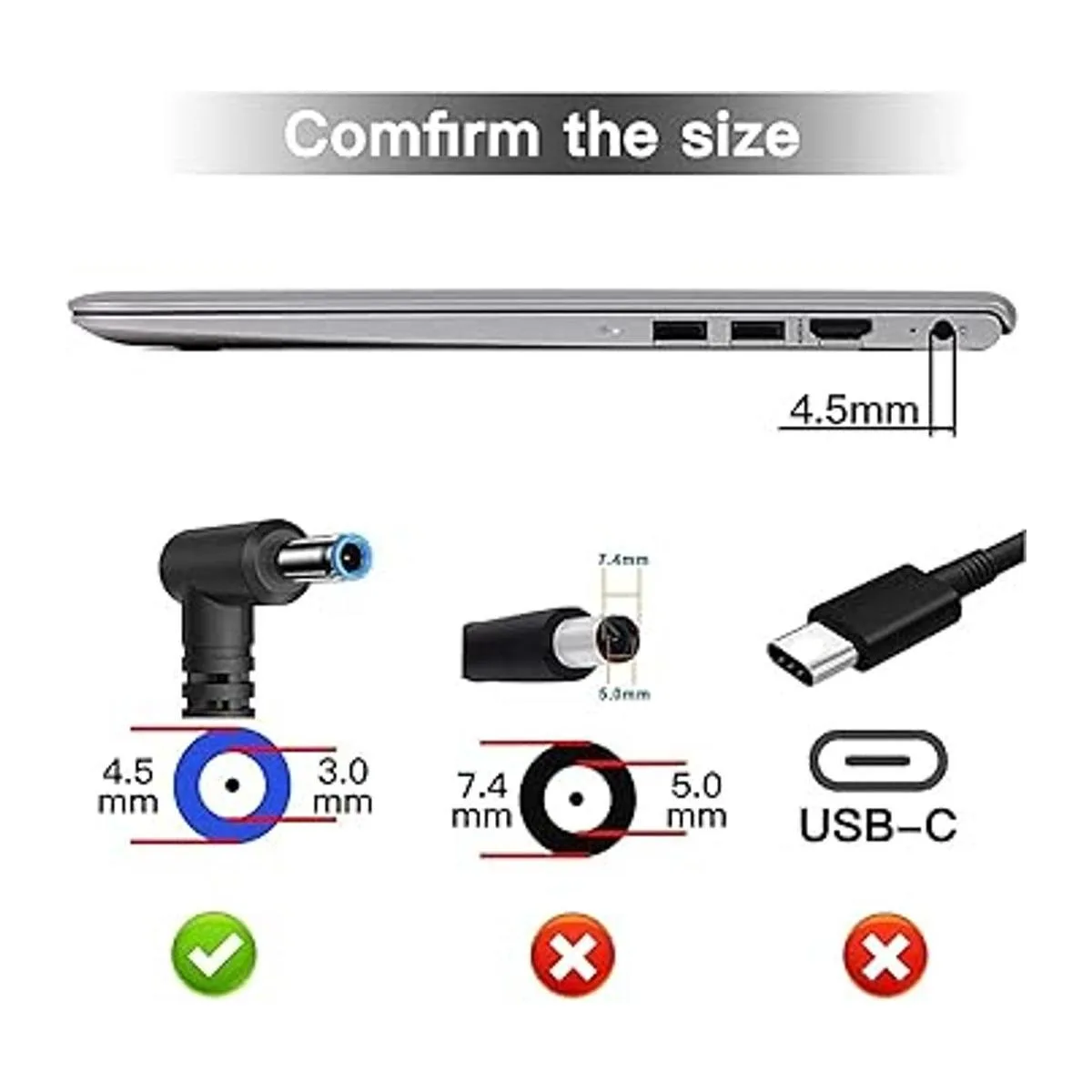 Cargador adaptador de corriente alterna de repuesto de_2