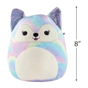 Squishmallow Felexine The Rainbow Fox Peluche oficial_4