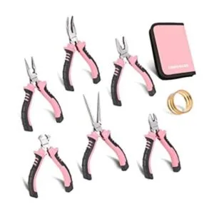 COMOWARE Juego de mini alicates de 6 piezas nariz de_1
