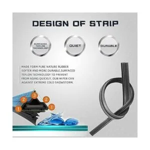 AUTOBOO Limpiaparabrisas de 24 pulgadas 18 pulgadas con_5