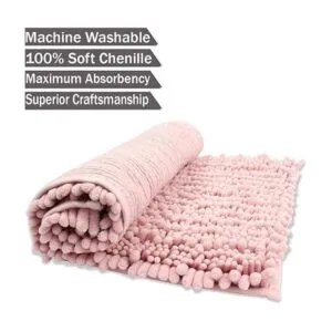 HomDSim Alfombra de baño lanuda de 20 x 32 pulgadas_7
