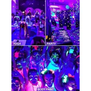 DOREIO Foco de luz negra de Halloween para exteriores 15_7