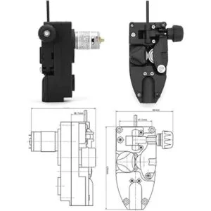Mig Motor de alimentación de alambre de soldador DC 24 V_3