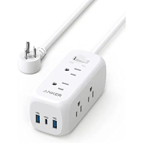 Anker Protector de sobretensiones USB C 300 J 6 tomas_1
