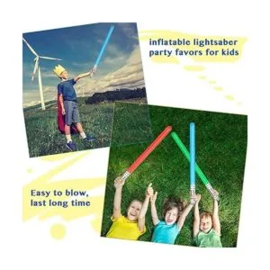 LIYDE 16 sables de luz inflables Juguetes inflables_6