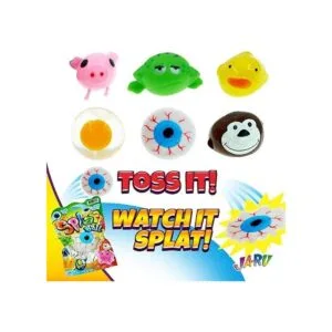 SPLAT Ball pegajosa y elástica paquete de 6 surtidos por_4