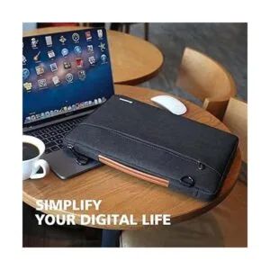 NIDOO Funda para laptop de 15.6 pulgadas bolsa de hombro_6