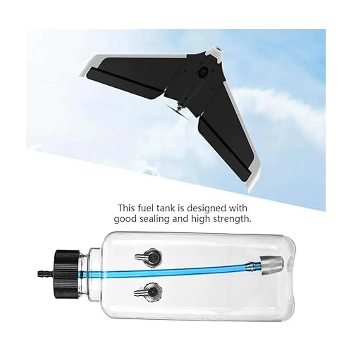 Depósito de combustible RC Accesorio de plástico_3