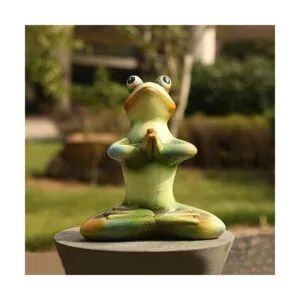 Topadorn Estatua de cerámica para decoración de jardín_2