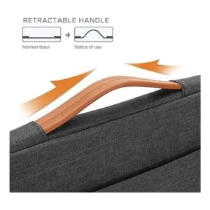 NIDOO Funda para laptop de 15.6 pulgadas bolsa de hombro_4