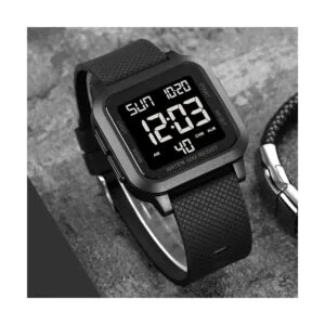 ZOLOHONI Reloj digital cuadrado para hombre esfera de_2