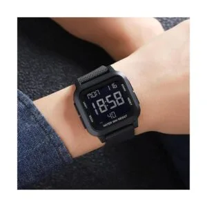 ZOLOHONI Reloj digital cuadrado para hombre esfera de_4