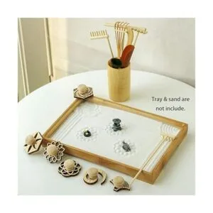 Zen Garden Rastrillo Herramientas para sellos Meditation_4