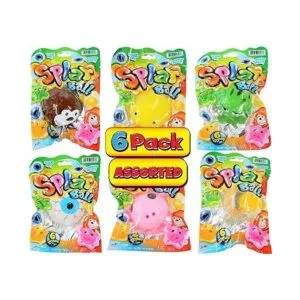 SPLAT Ball pegajosa y elástica paquete de 6 surtidos por_3