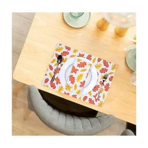 PurpleEssences Juego de 12 servilletas de tela para_5