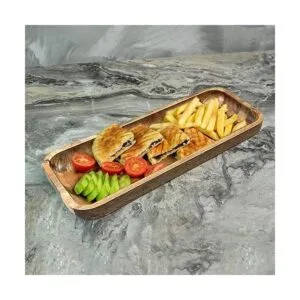 Bandejas para servir madera de acacia juego de 3 platos_3