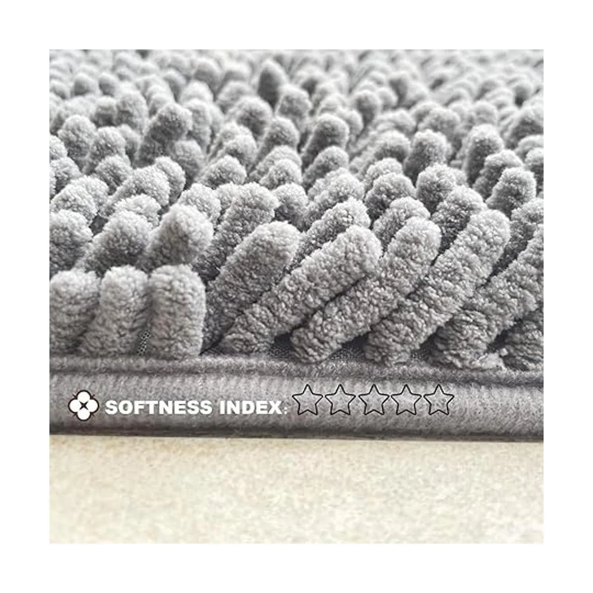 Alfombras de baño de felpilla de lujo 3 piezas extra_4
