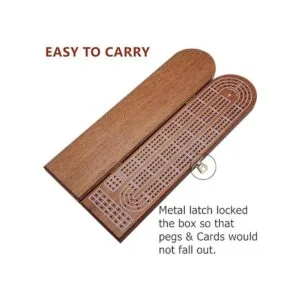 Juegoal Juego de mesa de madera para cuna de 3 pistas con_3