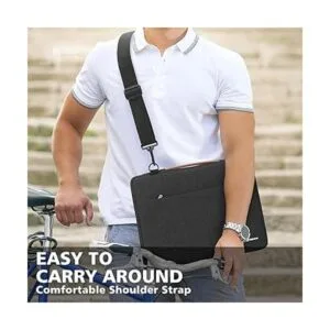 NIDOO Funda para laptop de 15.6 pulgadas bolsa de hombro_5